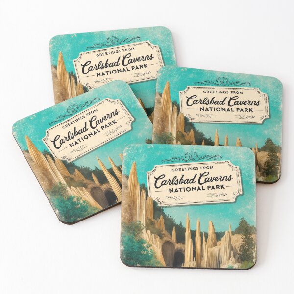 Item preview, Carlsbad Caverns National Park Postcard Vintage Retro Travel designed and sold by TravelPostcardGems.