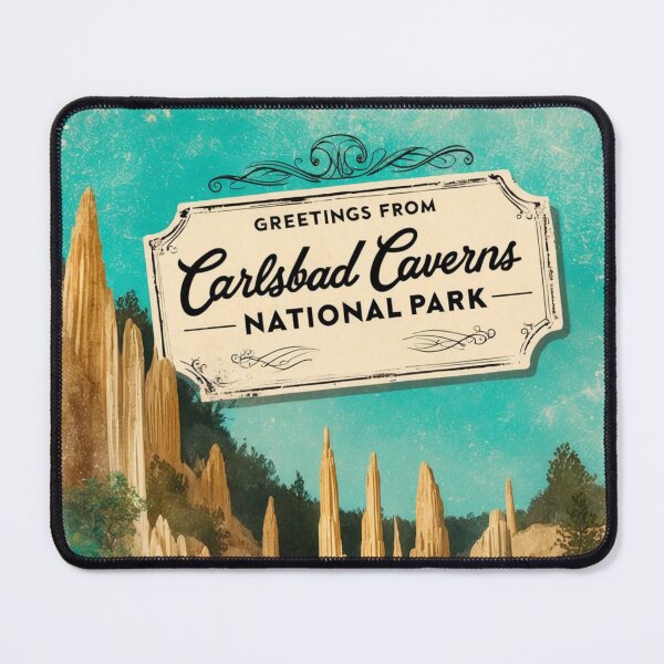 Item preview, Carlsbad Caverns National Park Postcard Vintage Retro Travel designed and sold by TravelPostcardGems.