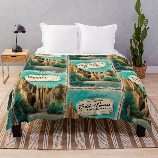 Item preview, Carlsbad Caverns National Park Postcard Vintage Retro Travel designed and sold by TravelPostcardGems.