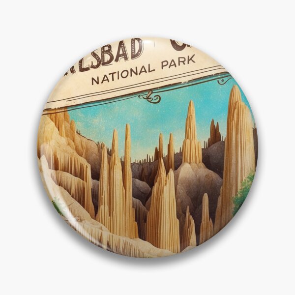 Item preview, Carlsbad Caverns National Park Postcard Vintage Retro Travel designed and sold by TravelPostcardGems.
