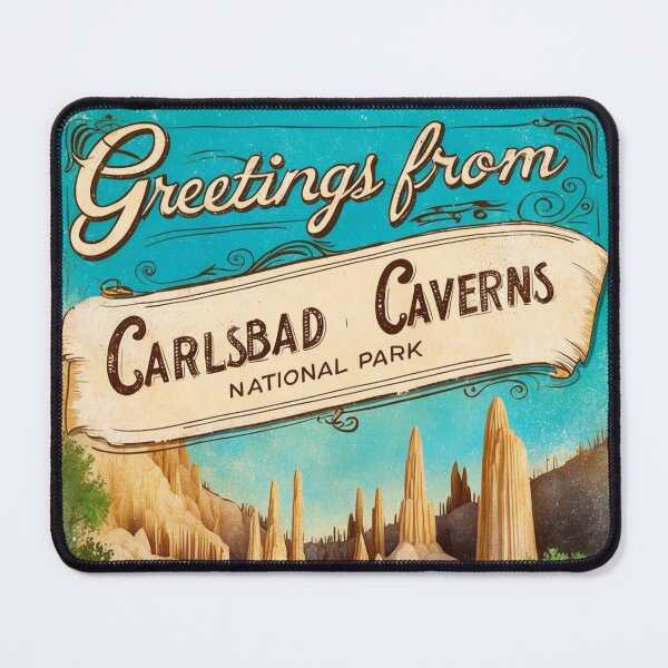 Item preview, Carlsbad Caverns National Park Postcard Vintage Retro Travel designed and sold by TravelPostcardGems.