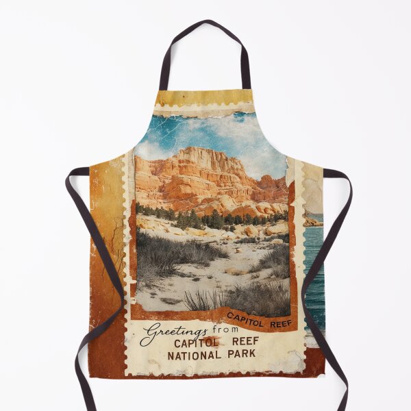 Item preview, Capitol Reef National Park Postcard Vintage Retro Travel Vintage designed and sold by TravelPostcardGems.