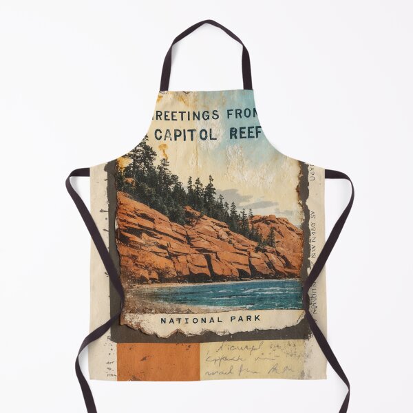 Item preview, Capitol Reef National Park Postcard Vintage Retro Travel Vintage designed and sold by TravelPostcardGems.