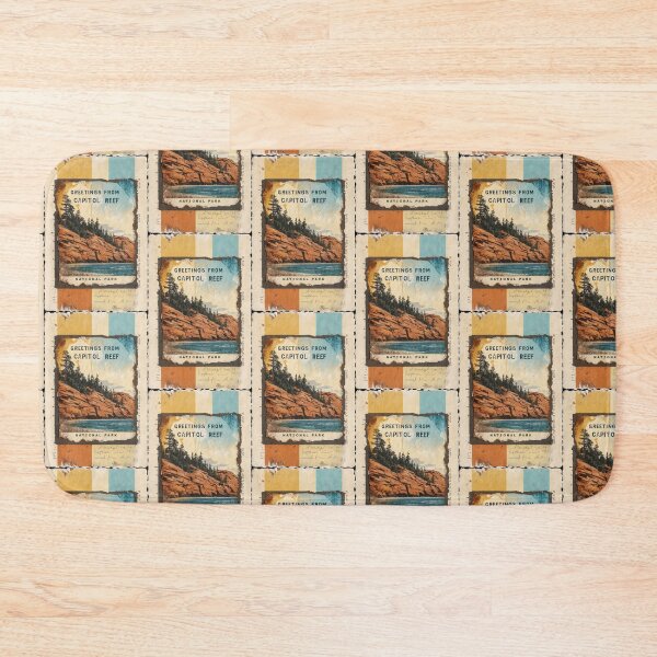 Item preview, Capitol Reef National Park Postcard Vintage Retro Travel Vintage designed and sold by TravelPostcardGems.