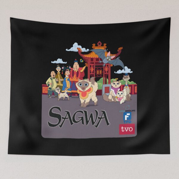 Item preview, 316 Sagwa The Chinese Siamese Cat - Group Cast Shot	 designed and sold by kxnzxkwhtu98.