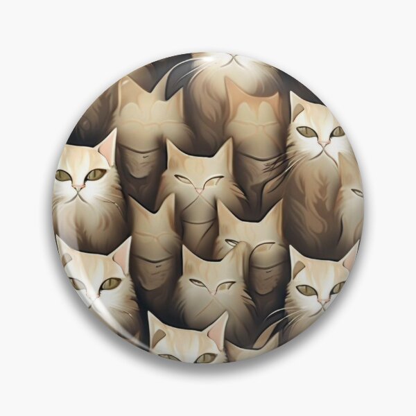 Item preview, Playful Cat Pattern Extravaganza designed and sold by Bohospiritart.