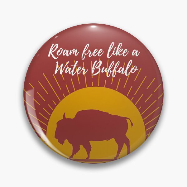 Item preview, Roam free like a Water Buffalo designed and sold by ChitterCritter.