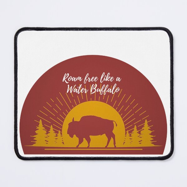 Item preview, Roam free like a Water Buffalo designed and sold by ChitterCritter.