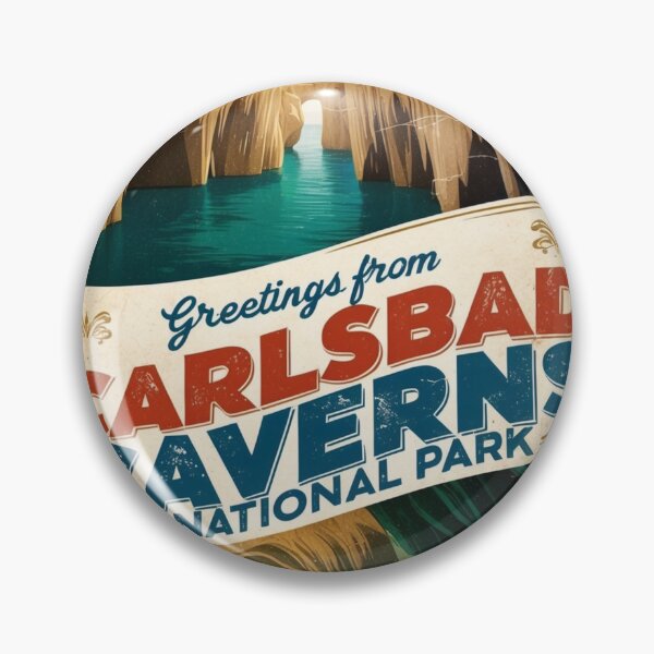 Item preview, Carlsbad Caverns National Park Postcard Vintage Retro Travel designed and sold by TravelPostcardGems.