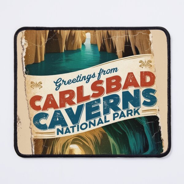 Item preview, Carlsbad Caverns National Park Postcard Vintage Retro Travel designed and sold by TravelPostcardGems.