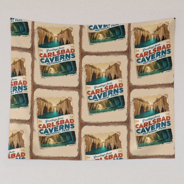 Item preview, Carlsbad Caverns National Park Postcard Vintage Retro Travel designed and sold by TravelPostcardGems.