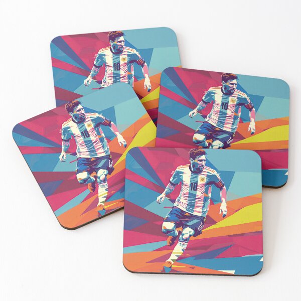 Item preview, Messi in action Graphic poster design designed and sold by blackdogshop.