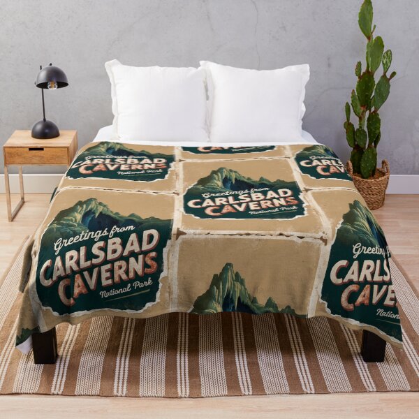 Item preview, Carlsbad Caverns National Park Postcard Vintage Retro Travel designed and sold by TravelPostcardGems.