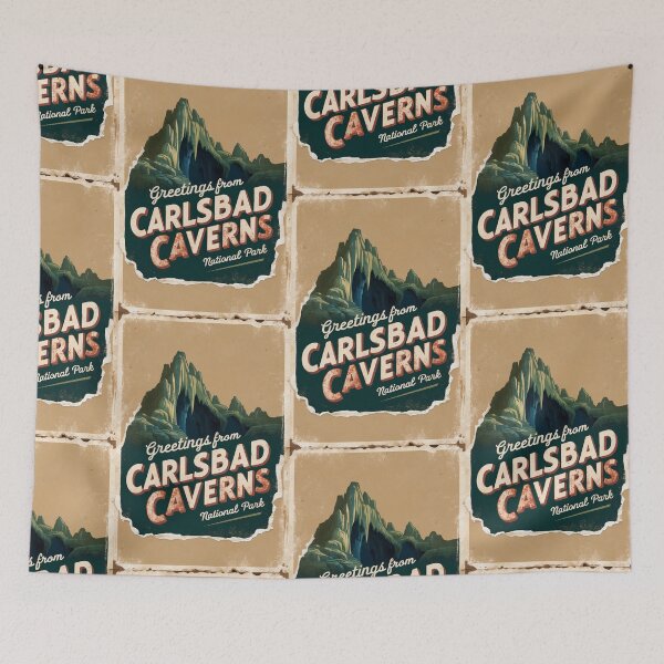 Item preview, Carlsbad Caverns National Park Postcard Vintage Retro Travel designed and sold by TravelPostcardGems.