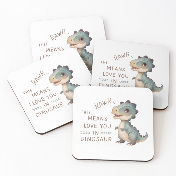 Item preview, Rawr dinosaur sticker  designed and sold by FlawlessDraft.