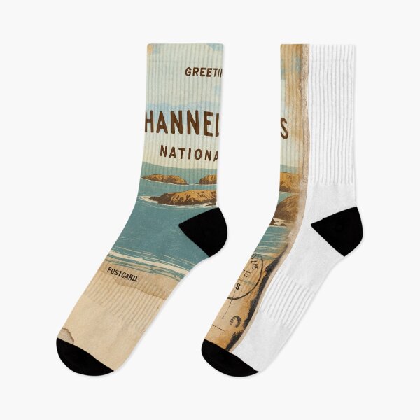 Item preview, Channel Islands National Park Postcard Vintage Retro Travel designed and sold by TravelPostcardGems.