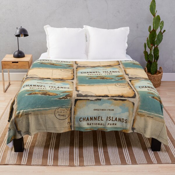 Item preview, Channel Islands National Park Postcard Vintage Retro Travel designed and sold by TravelPostcardGems.