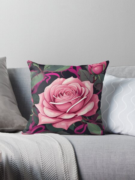 Item preview, Modern abstract Pink Rose Pattern designed and sold by BDLuck2021.