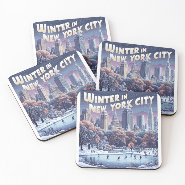 Item preview, Enchanting Winter Wonderland in New York City designed and sold by merve02shop.
