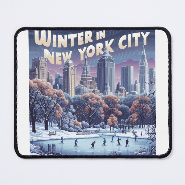 Item preview, Enchanting Winter Wonderland in New York City designed and sold by merve02shop.