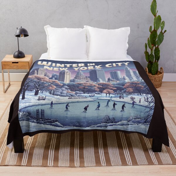 Item preview, Enchanting Winter Wonderland in New York City designed and sold by merve02shop.