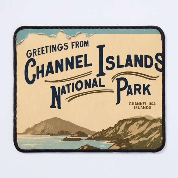 Item preview, Channel Islands National Park Postcard Vintage Retro Travel designed and sold by TravelPostcardGems.
