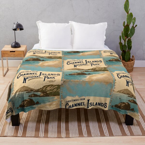 Item preview, Channel Islands National Park Postcard Vintage Retro Travel designed and sold by TravelPostcardGems.