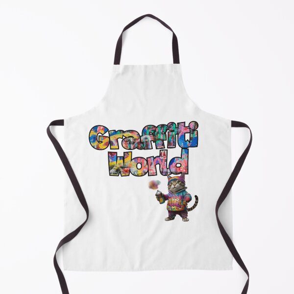 Item preview, Illustration of urban cat doing graffiti: unleash your urban style designed and sold by StyleFused.