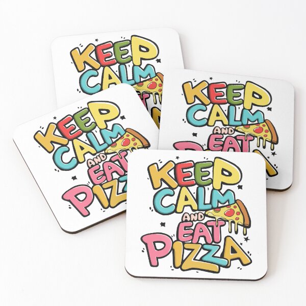 Item preview, Keep Calm And Eat Pizza designed and sold by Angry Swan Designs.