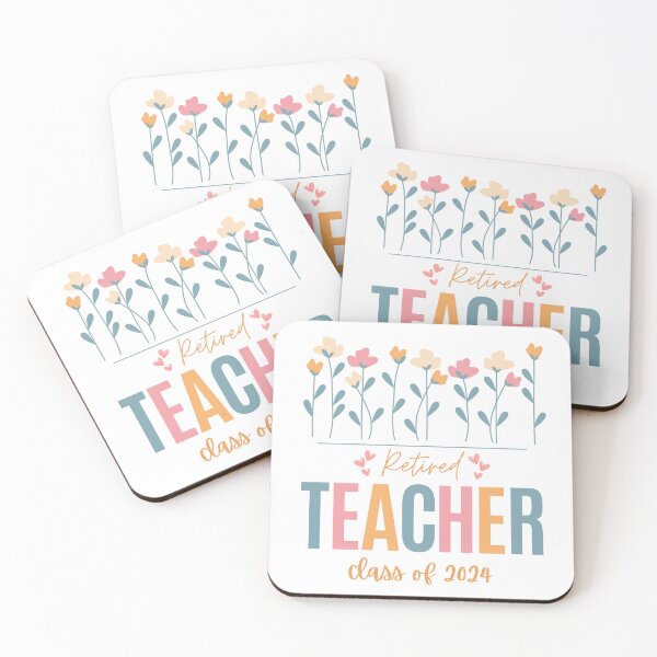 Item preview, Retired Teacher Class of 2024 Funny Teacher Retirement Floral Lover designed and sold by thebest-2studio.