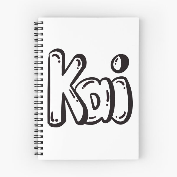 Item preview, Kai popular boys and men name in graffiti bubble letters outline Personalized Custom Name gift ideas for Kai designed and sold by Artonmytee.