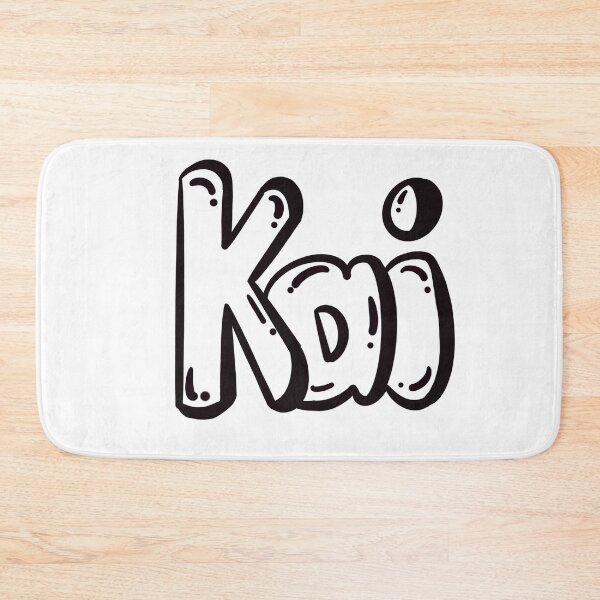 Item preview, Kai popular boys and men name in graffiti bubble letters outline Personalized Custom Name gift ideas for Kai designed and sold by Artonmytee.