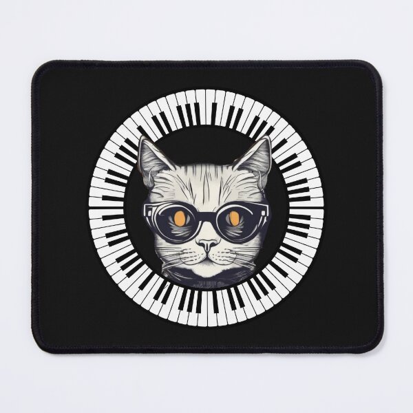 Item preview, Keyboard Synthesizer Piano Master Cat designed and sold by Flowrena.