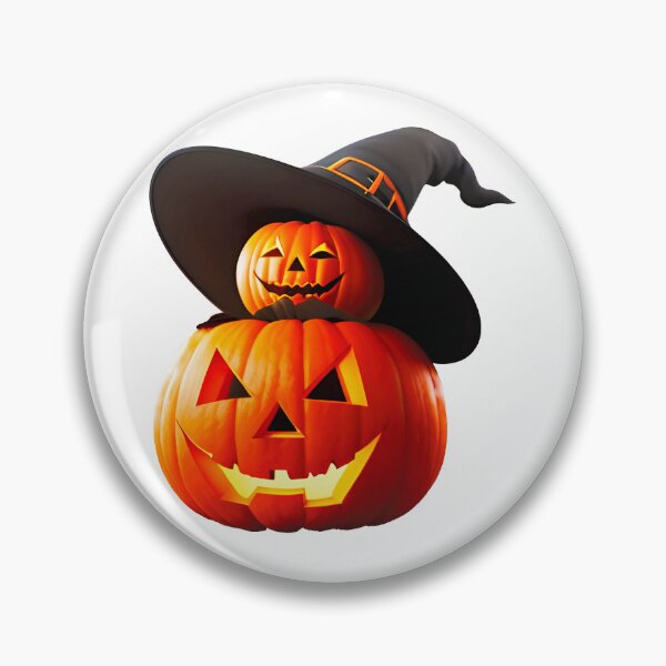 Item preview, Jack o lantern pair halloween double pumpkins designed and sold by Halloween  Time.