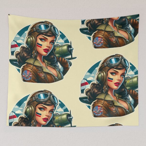 Item preview, Pretty WW2 pilot vintage designed and sold by Greenbessela.