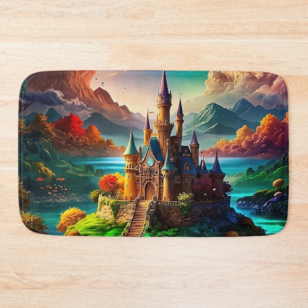 Item preview, Castle in the lake designed and sold by PixelParadies.