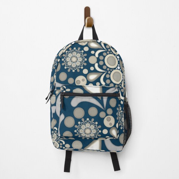 Item preview, Mandala Design  - Blue and Silver/Gold designed and sold by SquareKeyStudio.