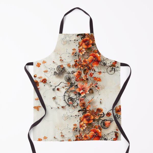 Item preview, Steampunk floral pattern designed and sold by JohanSD.