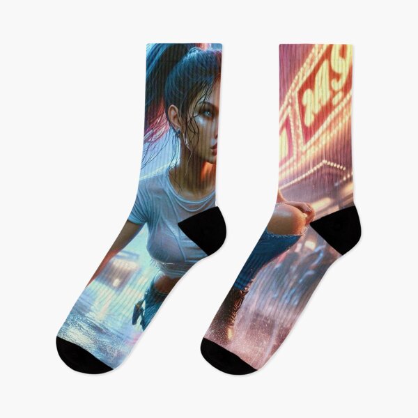 Item preview, Neon Rain Dancer Runner - Ghost Archer Illusions designed and sold by Ghost Archer Illusions.