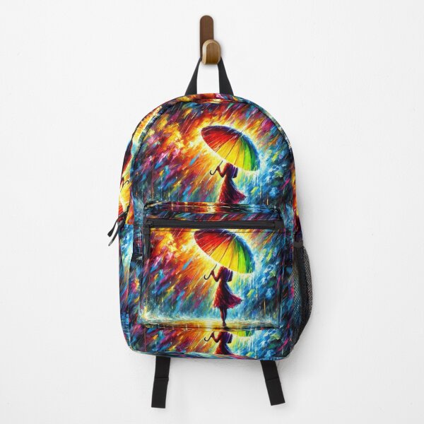 Item preview, a lady holding an umbrella under a heavy downpour designed and sold by Dragon-Kingdom.