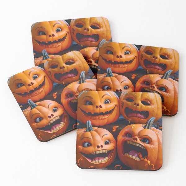 Item preview, Animated Halloween pumpkins. designed and sold by MyHappyArtShop.
