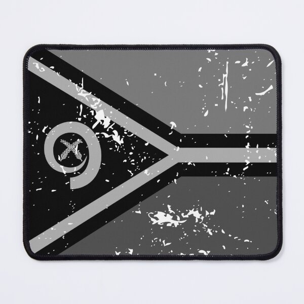 Item preview, Vanuatu black and white flag vintage theme  designed and sold by Starstacks.
