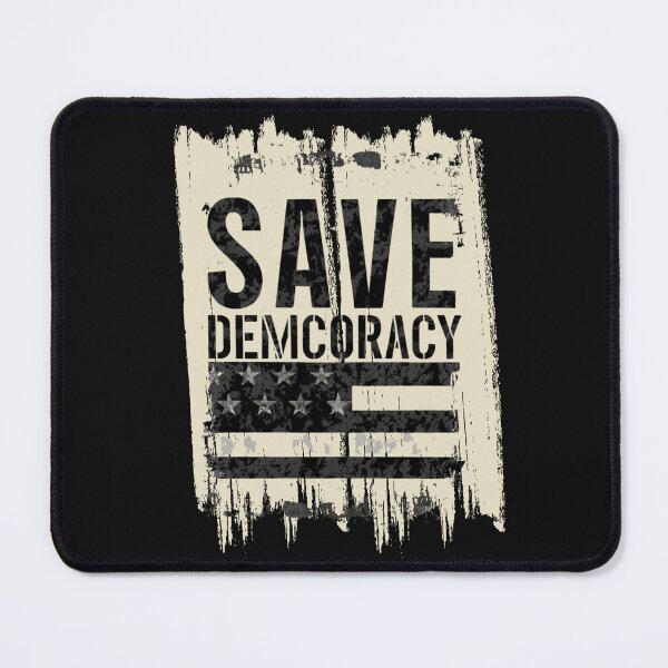 Item preview, future slogan save democracy designed and sold by Moris-shop.