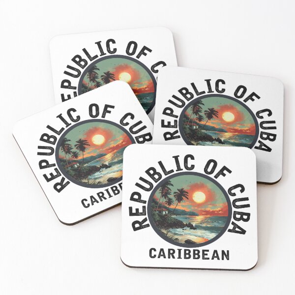 Item preview, Republic Of Cuba - Caribbean (with Black Lettering) designed and sold by VelvetRoom.