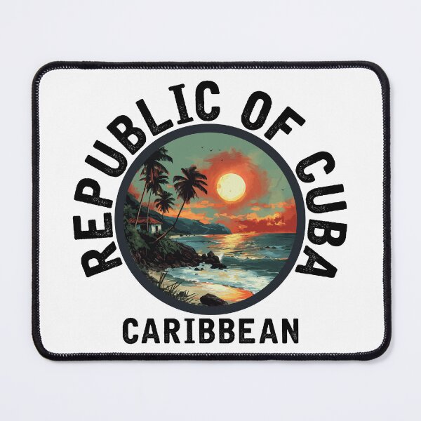 Item preview, Republic Of Cuba - Caribbean (with Black Lettering) designed and sold by VelvetRoom.