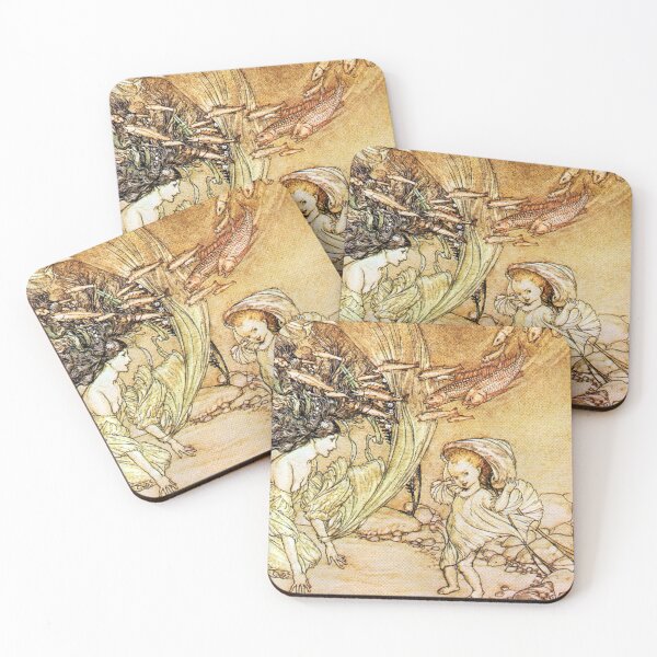 Item preview, The Infancy of Undine - Arthur Rackham, Friedrich de la Motte Fouqu designed and sold by forgottenbeauty.