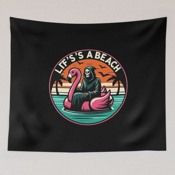 Item preview, Grim Flamingo designed and sold by SOMI SOMI.