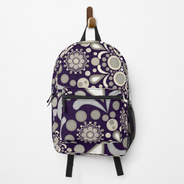Item preview, Mandala Design - Purple and Silver/Gold designed and sold by SquareKeyStudio.