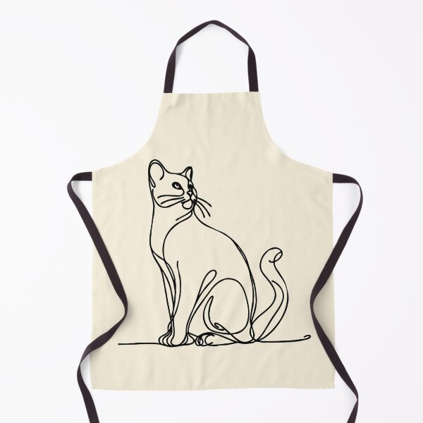 Item preview, Sitting Cat Poses Cat Lover black Minimalist Monoline Art, sitting cats, cute cat, funny cat designed and sold by Collagedream.