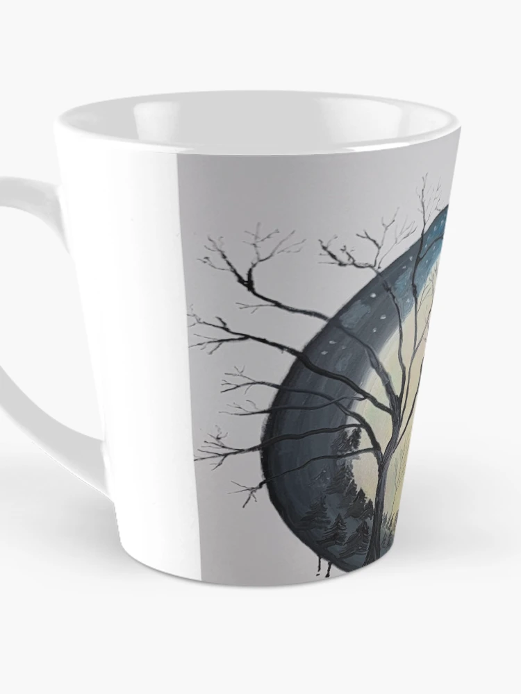 Thumbnail 3 of 4, Coffee Mug, Forest In The Moon designed and sold by RpHinkle.